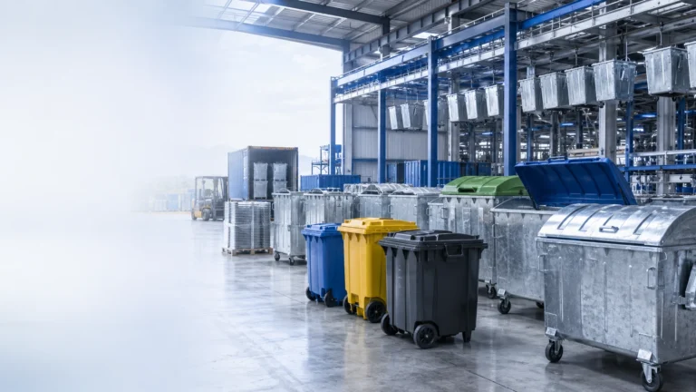 Container Rims and Lifting Interfaces: Bar-Lift, Comb-Lift - waste container lifting interface